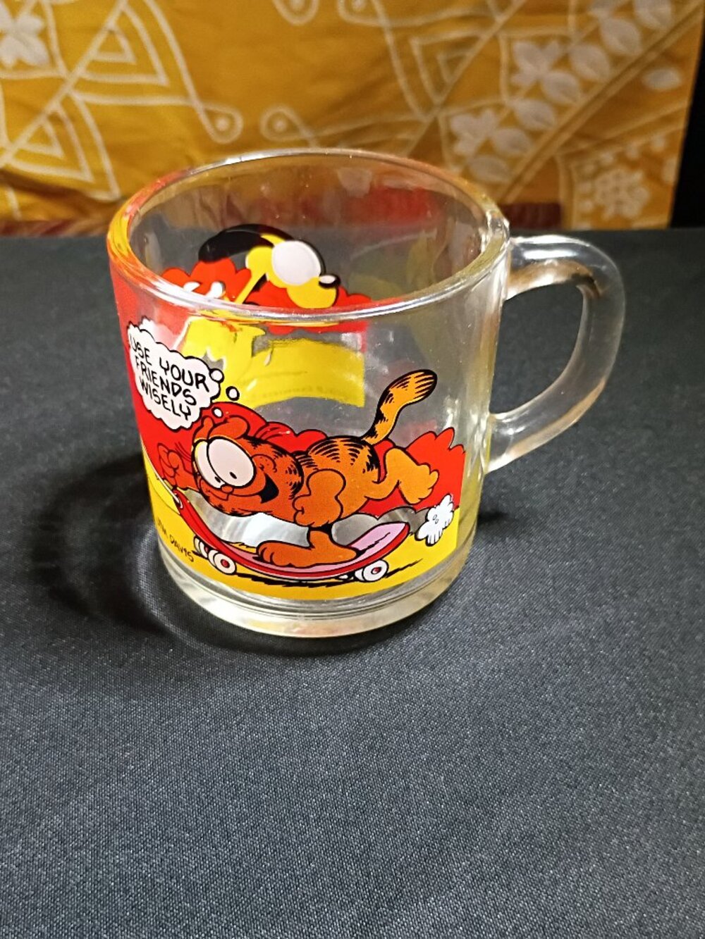 vintage garfeild McDonalds collectors mug